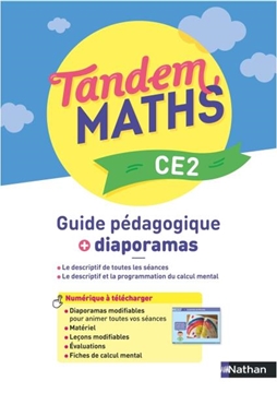 Image de Tandem - Maths CE2 - Guide pédagogique + Diaporamas